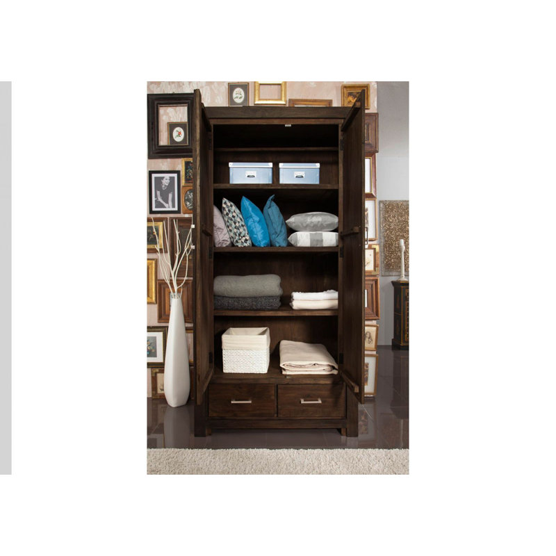 Metro Polis Solid Wood Wardrobe