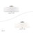 Bazilijus Fabric Semi Flush Mount-704683683-704683680