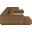 Tissu rembourré 5 pièces Landis Canapé modulaire modulaire-1250010644