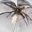 Allaya 1 - Light 14" Wide Modern Hammered Petals Glass Gold Unique/Statement Pendant for Dining Room Living Room Foyer Entryway-376608585