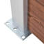 Mulak 73.23 cm H x 107.48 cm W Fence Panels Fencing