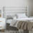 Durable Metal Headboard, Modern Style-1533165282-1533165283