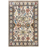 Serapi One-of-a-Kind 4' 0" X 5' 11" Hand Knotted Area Rug