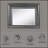 Sawyer Metallic Gray Finish Mirror W/Led