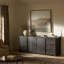 Leora Sideboard-Smoked Black