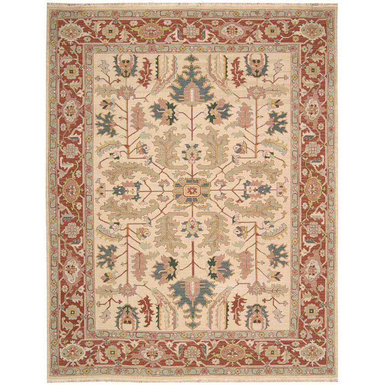 Baar Wool Oriental Indoor Rug