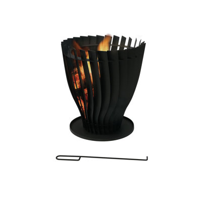 Cetinka Round Steel Smokeless Fire Ring
