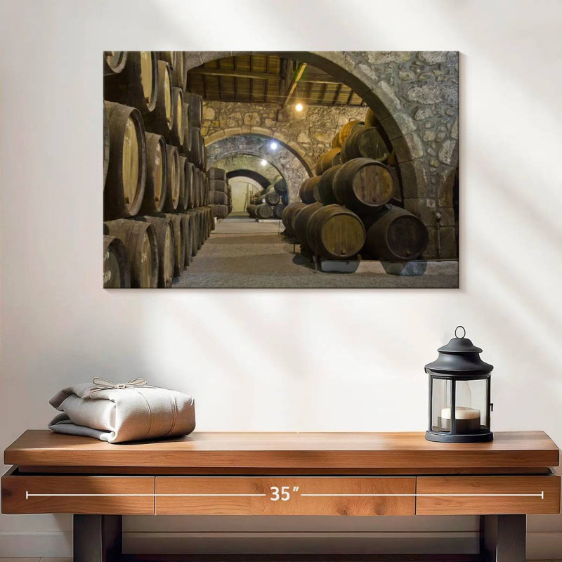 Cellar Wine Barrels, 16" H x 24" W
