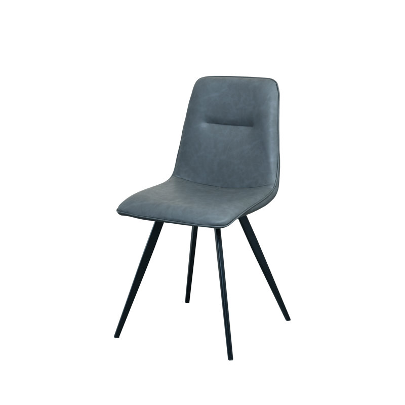 Quinnesec 50cm H Upholstered Side Chair, Grey