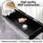 Mirrored Vanity Table Diamond Inlay 2-Drawer