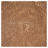 Outdoor Patio Drum-Shaped Side Table, Brown