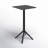 Farrah Square Folding Outdoor Bar Table , 23.6'' in. W 23.6'' in. D-344580358