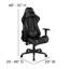 Fauteuil de jeu et de course pivotant en simili cuir pour salle de bain-1207423309