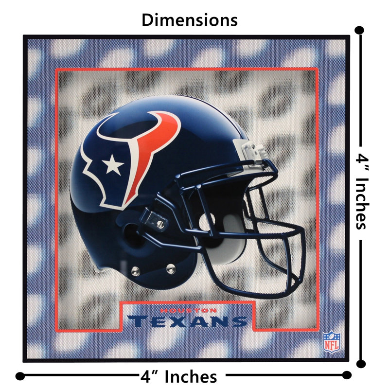 Sous-verre Houston Texans Helmet