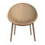 Chaises d'appoint d'intérieur et d'extérieur luxueuses en plastique luxueux et luxueux Luxury Glam Organic-373333261
