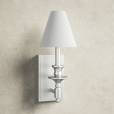 Alarins Single Light Stainless Steel Dimmable Wall Sconce
