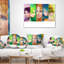 Coussin décoratif à montage sur le visage abstract portrait magnifique-29292228-29292231