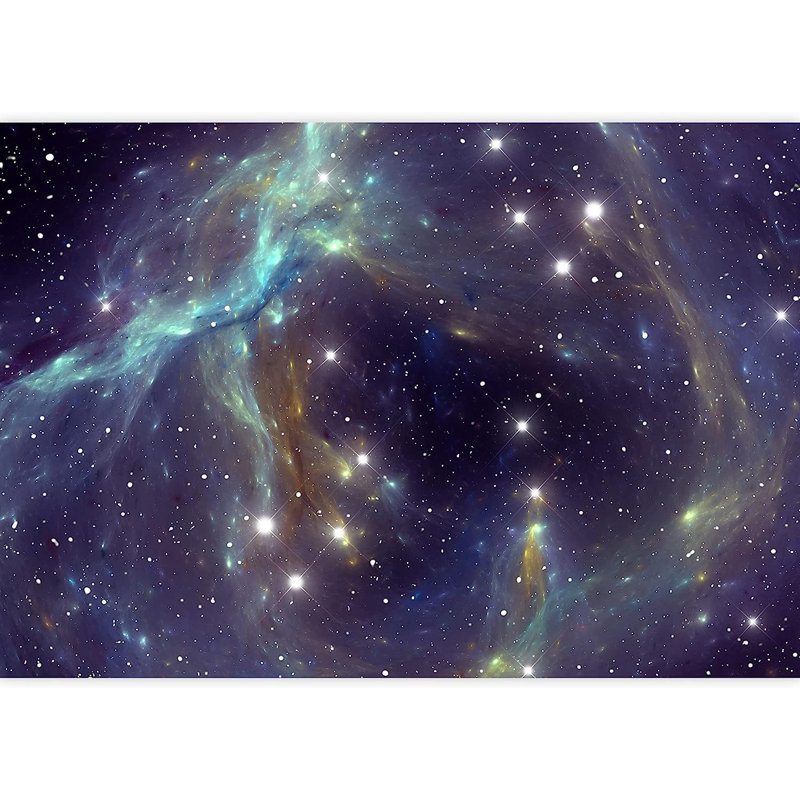 Colourful Space Star Nebula, 100" L x 144" W