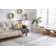 Bragg Multi Shape Blue/Cream Area Rug