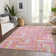 Premium Machine Washable Collett AMF1012 Squares Rug