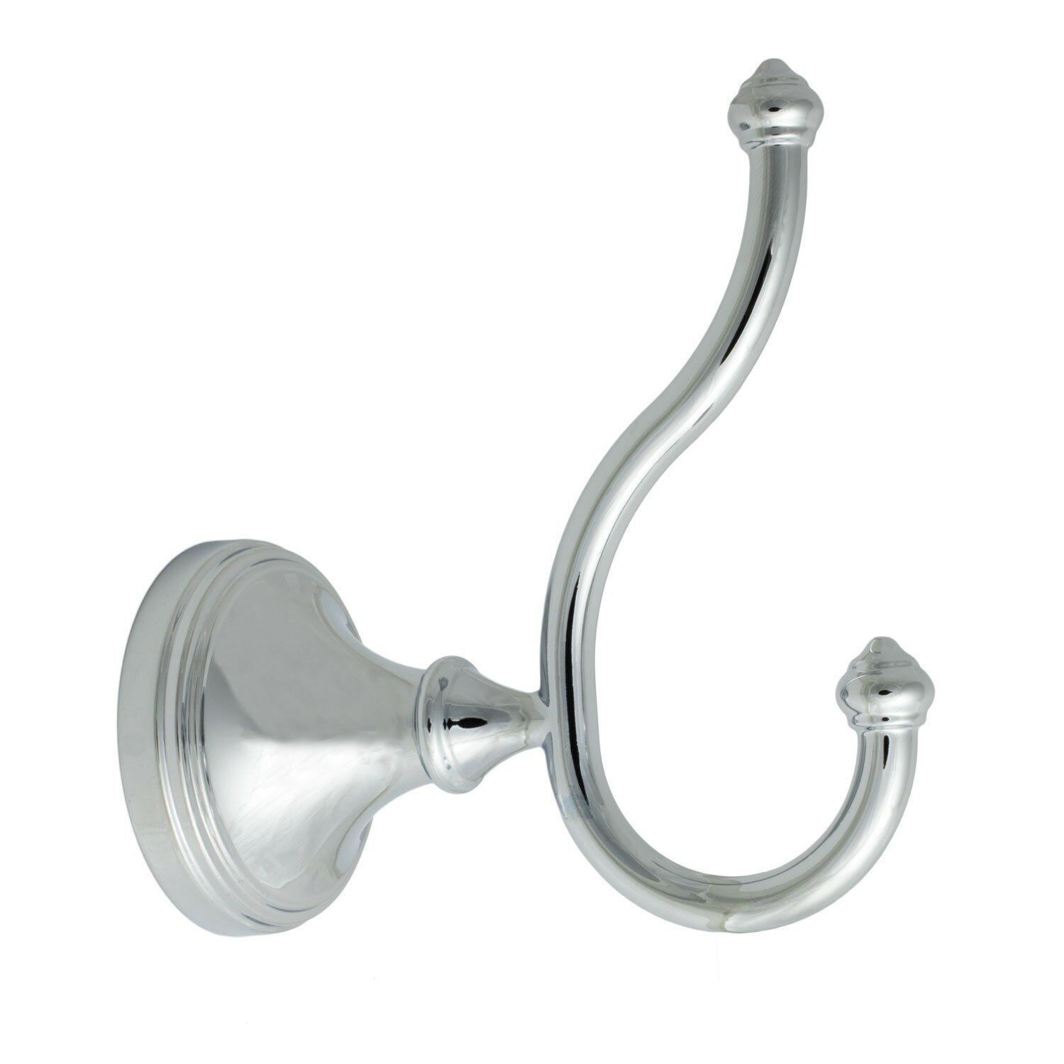 Arista BA5301-RHKJ-CH Annchester Wall Mounted Double J Style Robe Hook
