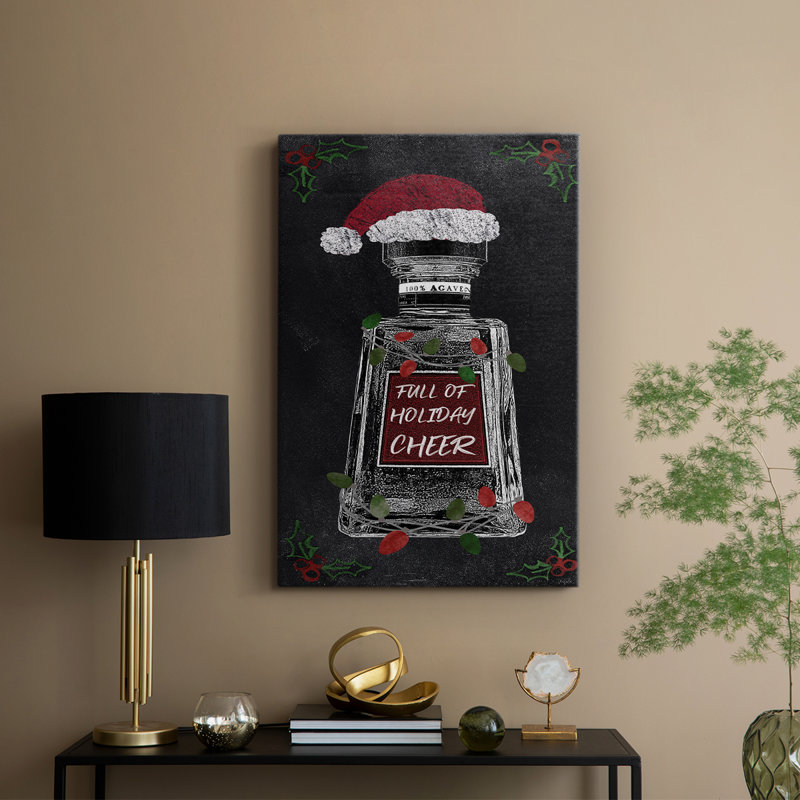 Holiday Spirits I -Gallery Wraraped Cavas, H 36 po x l 24 po