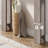 70.9" Extra Long Farmhouse Console Table, Narrow Wood Sofa Table Behind Couch, Rustic Grey Entryway Accent Table With Storage-1417652663