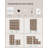 Rebrilliant Set of 16 Plastic Cubes, Book Shelf, Closet Organizers and Storage, Camel Brown-165478091