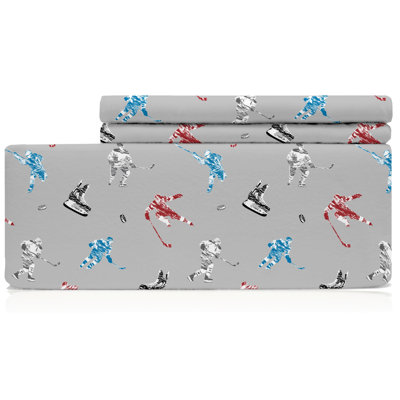 Milltown Cotton Blend Flannel Abstract Comforter Set