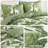 3-Piece Tropical Plants Quilt Set Botanical Bedspread Rainforest Style Bedding Set Soft Lightweight All Season Bed Cover-122938619-122938624