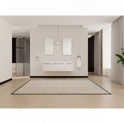 Meuble-lavabo mural 60 po (seulement le corps de l'armoire, pas d'évier supérieur)