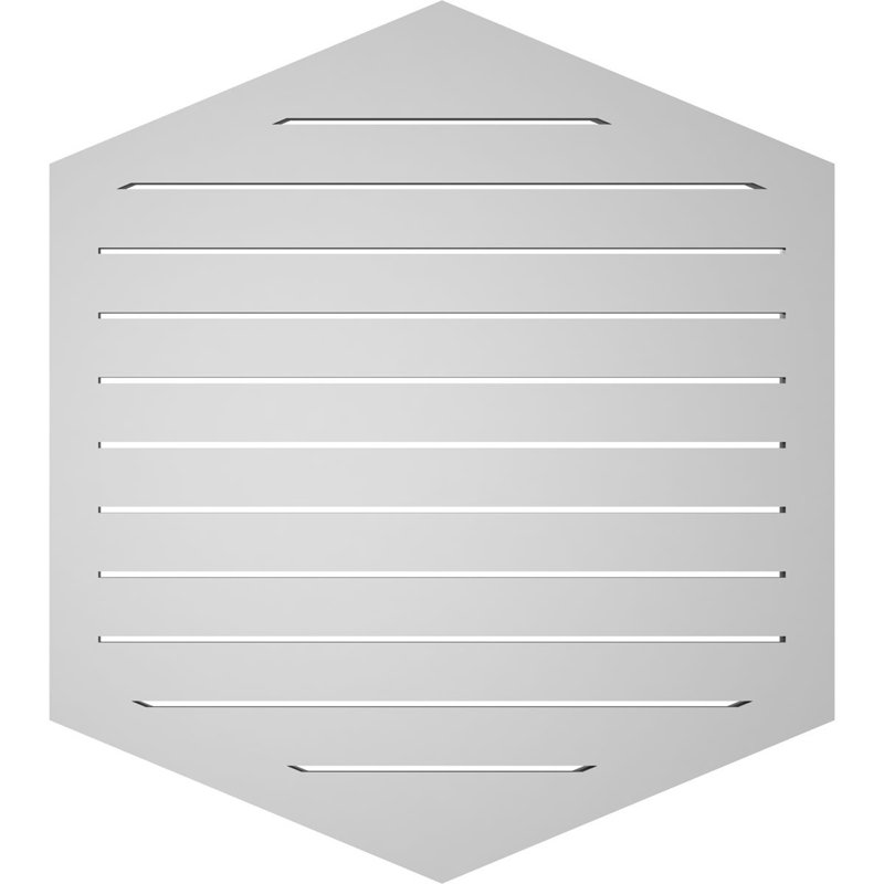 Pente verticale verticale en uréthane 5 pi, H 36 po x l 32 po x P 1,5 po