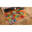 Tapis pour enfants Furnish my Place Mcclanahan 745 ABC | Alphabet éducatif | Tapis animaux animaux | Design contemporain | Multicolore-944855622