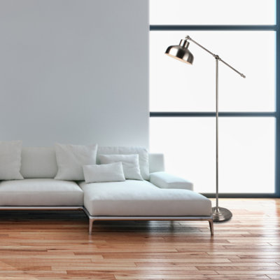 Graddy 146.3cm Task Floor Lamp