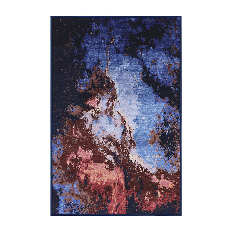 Abstract Indoor Rug, Rectangle 6' x 9'