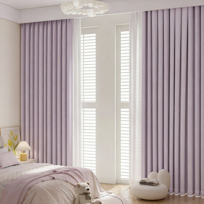 Rideau pour rideaux de salon 2 panneaux de chambre à coucher