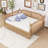 Wooden Daybed with Headboard and Trundle-1133844702-1133844712