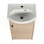 Meuble-lavabo autoportant de 18 po avec lavabo