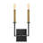 Lazlo 2 - Light Dimmable Black Design Wall Light