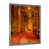 Impression argent sur toile encadrée