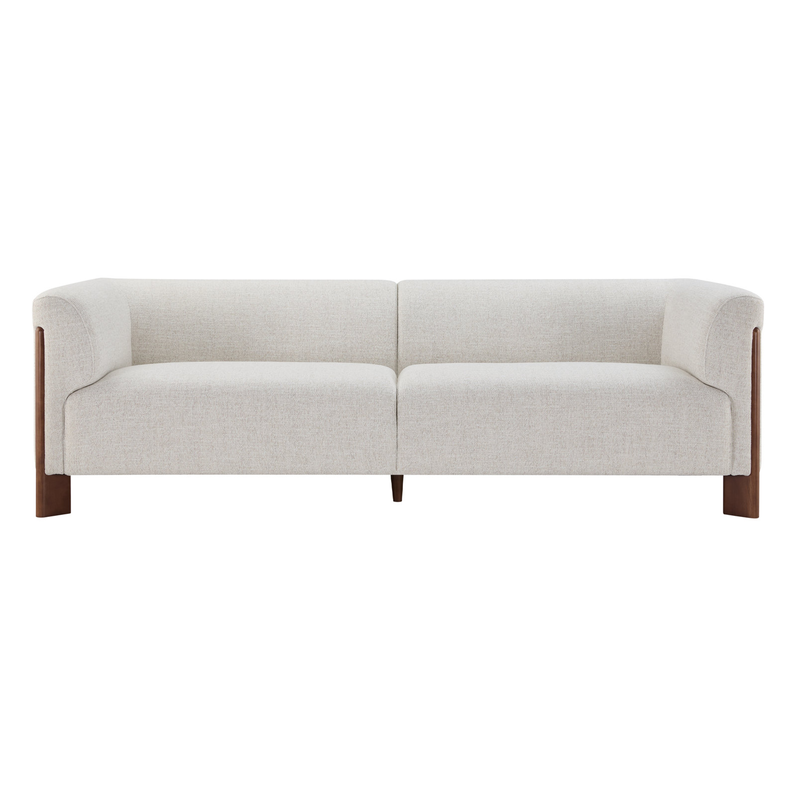 Wanetta 88" Linen Sofa, Nathan Wheat Tweed