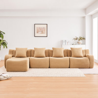 Upholstered 30.13 " Teddy Sectional