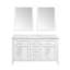Ensemble de meuble-lavabo double 60 po avec miroir OVE Decors Tahoe-105659484-26950494