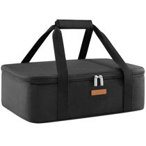 NCAA Vanderbilt Commodores Potluck Casserole Tote - Insulated Food Carrier For 9x13 Dishes