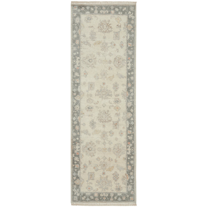Premo Wool Oriental Area Rug, Runner 2'6" x 12'