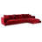 Simena 122" Wide Sectional-29439310-29429759