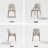 Ladaker Dining Chairs Kitchen Chairs with Wood Legs-723655618-698381189