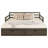 Annaya Daybed with Trundle in Gray