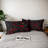 Red And Black Geometric Microfiber Duvet Cover Set With Pillowcases, Digital Print Block Pattern Front With Solid Black Back, Reversible Bedding, Twin, Comforter And Pillow Inserts Not Included-122001161-122001163