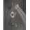 Robinet inverseur de baignoire et de douche avec garniture et moniteur Woodhurst
